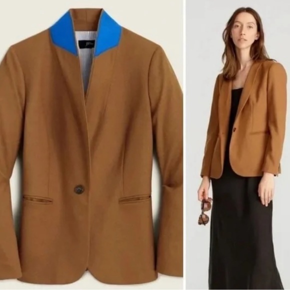 J. Crew Parke blazer in wool flannel, Size 4 - Picture 11 of 12